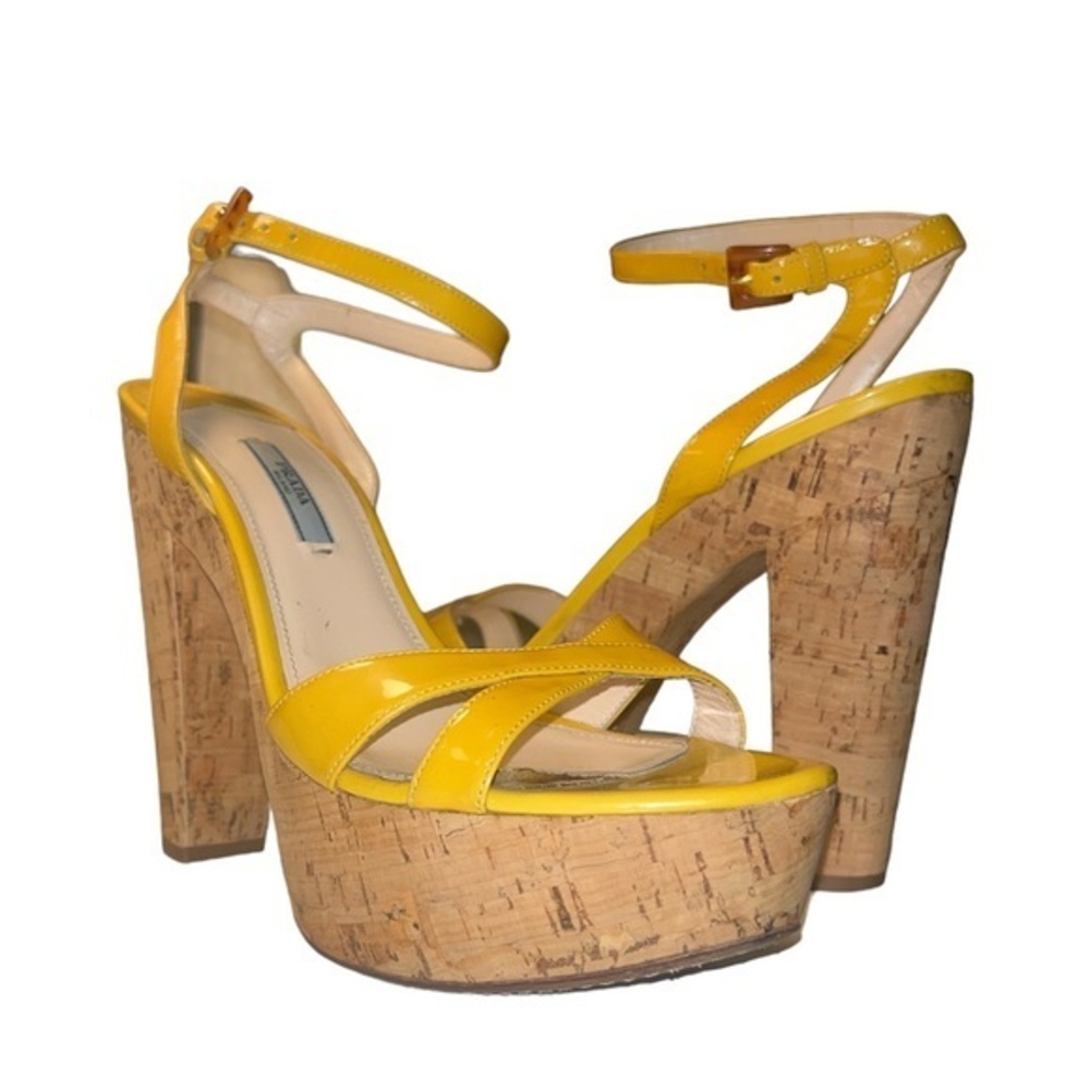 PRADA Platform Heels